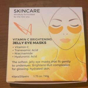 Sephora Vitamin C Brightening Jelly Eye Masks - Yellow and Orange